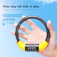 [SALE SỐC]  Khóa xe đạp leo núi chống trộm, xe đạp điện cầm tay, khóa mật khẩu cho xe đạp trẻ em, k