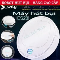 [SALE SỐC] Máy Hút Bụi Tự Động, Robot Hút Bụi Lau Nhà. Dễ Dàng Làm Sạch Gầm Giường, Tủ, Vận Hành Êm Ái. Mua Ngay