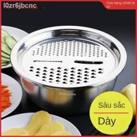 [SALE SỐC] Nhà bếp bằng thép không gỉ cấp thực phẩm đa chức năng cắt rau hiện vật khoai tây nhỏ m