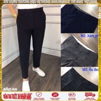 SALE SỐC Quần âu nam  ống côn, vải không nhăn không xù, phong cách Hàn Quốc [Cung cấp Sỉ Toàn Quốc]