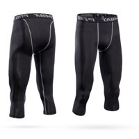 (Sale sốc) QUẦN GIỮ NHIỆT COMBAT PRO , QUẦN LEGGING TẬP GYM NAM DÁNG DÀI MÀU ĐEN