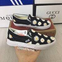 [SALE SỐC-SẴN HÀNG] Giày vanz slip on lười Hoa size 36->39 HOT NHÂT