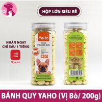 [SALE SỐC] SNACK bánh thưởng YAHO bổ sung canxi cho cún - 200g & 100g tiện lợi