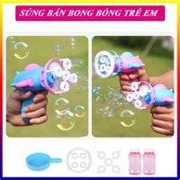 [SALE SỐC] Súng Bắn Bong Bóng Xà Phòng Cho Bé. Giúp Bé Phát Triển Khả Năng Vận Động Khám Phá, MUA NGAY