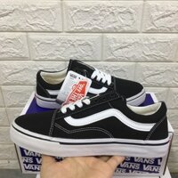 [SALE SỐC-TẶNG HỘP] Giày thể thao vanz old skool  đen trắng size 36-43
