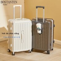 [SALE SỐC]  Vali khung nhôm mới của Boston, vali sức chứa lớn cho nữ, vali kéo nam bền bỉ, vali da,