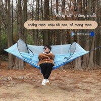 [SALE SỐC]  Võng nylon chống cuộn đôi với màu sắc phù hợp khi cắm trại ngoài trời xích đu võng ngoà