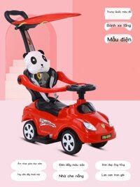 [SALE SỐC]  Xe Xoắn Tay Trẻ Em Đẩy Điện Xe Ô Tô Điều Khiển Từ Xa Xe Tay Ga Xe Ô Tô 4 Bánh Cho Bé Yo