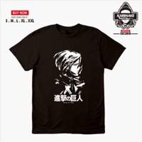 (SALE SỐC)Áo thun in hinh Attack On Titan Mikasa Ackerman - gia rẻ