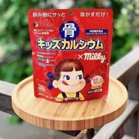 [sale sock] Canxi cá Tuyết bột Bone's Calcium for kids Nhật Bản vị kẹo sữa 100g (datet12/2021)