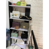 💥SALE SỐC💥Kệ Góc Tường Gỗ 5 Tầng Đa Năng. Kệ Sách, Kệ Giày Mới Cực Hot- Màu Vân Gỗ