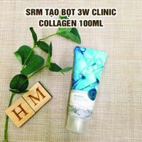 SALE Sữa rửa mặt TẠO BỌT 3W Clinic Collagen 100ml