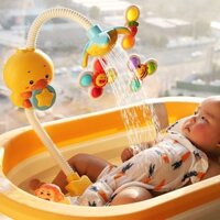 [SALE] Tắm cho bé tắm cho bé vịt vàng nước đồ chơi vòi phun vịt phun nước trẻ em chơi nước hiện vật