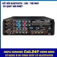 Sale. ( Tặng 1 dây AV và 2 Chống lăn Micro ) Amply karaoke nghe nhạc gia đình BLUETOOTH Cali.D&Y PRO-405D +