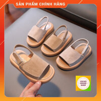 (Sale+Tặng Quà) Giày Dép Sandal Quai Hậu Khoá Dán Đế Mềm 2cm Cho Bé Trai Bé Gái Siêu Xinh Phong Cách Hàn Quốc_COCAHOUSE