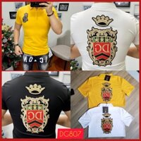 SALE TẤT Ảnh thật áo thun nam cao cấp áo polo DG hàng tốt thêu đẹp vải chuẩn thời trang 3 màu