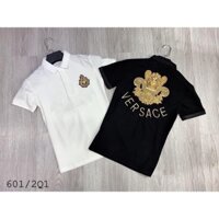 SALE TẤT (ảnh thật) Áo thun nam đính kim sa cao cấp áo polo sang chảnh phong cách hàn quốc chuẩn đẹp hot 2020