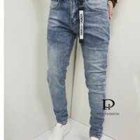 SALE TẤT Quần bò nam xám trắng WASH đẹp