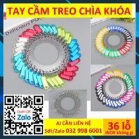 Sale  Tay cầm thẻ vấn đề quan trọng 28 lỗ Móc khóa Key tag Combo 50 Móc vấn đề quan trọng tag name in thẻ nhựa lưu lại v