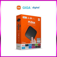 Sale Tết [Bản quốc tế] - Tivi box Xiaomi Mi Box S EU 4K Tiếng Việt  điều khiển giọng nói - Đầu thu Xiaomi ( sale ) Miễn