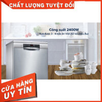 SALE TET Máy rửa bát BOSCH SMS46GI01P 12 bộ chén đĩa 2 giàn rửa nhập vào Thổ Nhĩ Kỹ rửa cho sạch sấy khô lien he zalo da