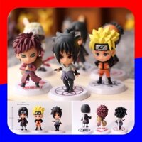 🌟SALE TẾT🌟 Mô hình Chibi Naruto, bộ mô hình 6 nhân vật truyện Naruto, gồm đế và mô hình nhân vật