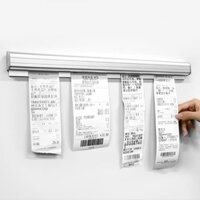 SALE Thanh kẹp bill không cần vít, không khoan Thanh Kẹp Order Dùng Cho Nhà Hàng, Quán Ăn size 60cm