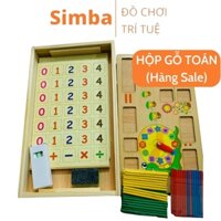 [SALE THANH LÝ] Bảng học toán kèm que tính đa năng 2 mặt có nam châm đồ chơi Simba cho bé học toán vui vẻ