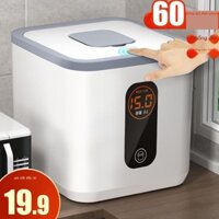 [SALE] Thùng đựng gạo kín chống côn trùng và chống ẩm hộ gia đình 30,0kg15,0kg thùng đựng mì gạo ch