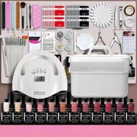 [SALE] Trọn bộ dụng cụ làm móng tay dành cho người mới bắt đầu chuyên nghiệp mở tiệm tại nhà dành c