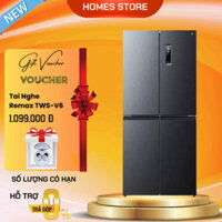 sale Tủ Lạnh 4 Cánh Xiaomi Mijia 430L Siêu Tiết Kiệm Ngăn Mềm, Ion Bạc Giúp Khử Mùi, Kháng Khuẩn 99.9% Cam Kết Chính Hãn