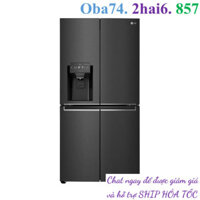 Sale-Tủ Lạnh 4 cửa LG Inverter 494 Lít GR-D22MBI - Lấy nước và đá ngoài, làm đá tự động -