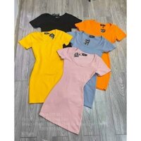 [SALE TUỘT QUẦN] váy body co dãn