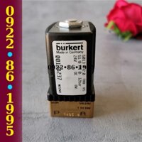 SALE Van Từ Burkert 6013 A 2.0 FKM MS G1/8 0-12bar 24VDC 00134237    có VAT