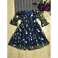 (SALE) VÁY REN HOA CÔNG CHÚA HÀNG QUẢNG CHÂU CAO CẤP CHO BÉ GÁI