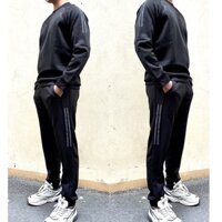 [sale xả hàng] Bộ quần áo nỉ thu đông thể thao nam chất poly 2 da sport Pon.mens