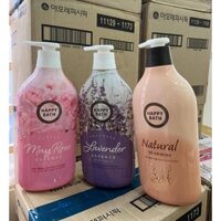 [SALE XẢ HÀNG] Sữa tắm Happy Bath Hàn Quốc 900ml Hoa Hồng, Gạo, Lavender