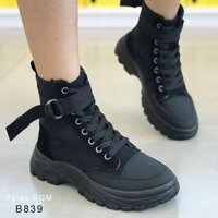 SALE Xả. [ HOT ] Giày Boot Vải Street style Đế Cao 3 cm Cực Cool (3 Màu) B839 2020 ¹ ' L .