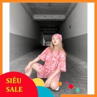 [SALE XẢ KHO] BỘ THUN LOANG RẰN RI TÍM - HỒNG - SET ĐỒ ÁO THUN LOANG MIX QUẦN ĐÙI RẰN RI HOT