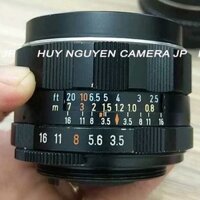SALE XẢ KHO  ỐNG KÍNH TAKUMAR 28 F3.5 SUPER MUTIL NGÀM M42 LẤY NÉT TAY