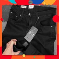 [SALE XÃ KHO] Quần jean nam cao cấp hàn quốc đẹp giá rẻ  quần jean đen trơn TCS [GIÁ GỐC RỄ] ♭