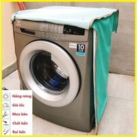 (SALE XẢ KHO) Vỏ Bọc Máy Giặt, Áo Trùm Máy Giặt Cửa Trước Chống Thấm Nước Chống Nắng Vải Dù Loại 2