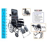 Sale xe lăn lucass x7 bị hư vỏ thùng ( hàng mới 100%)