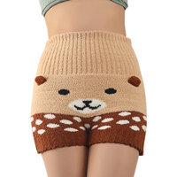 [SALE] Xuân Thu Dày Quần Legging Dệt Kim 2 Lớp Plus Nhung Bé Gái Trưởng Thành Bụng Bảo Vệ Váy Cao C