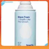 [Sale1205]KEM CẠO RÂU SMARTLY SHAVE FOAM SMELLS LIKE THE OCEAN 283G - HÀNG MỸ