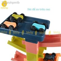 [SALE]2dbzohpmtbXe ô tô đua trượt máng lắp ghép quái xế tốc độ chống lật đồ chơi trẻ em cho bé trai gái 6 tháng tới 1 2
