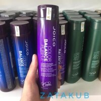 SALE30K DẦU GỘI VÀ DẤU XẢ JOICO KHỬ ÁNH SẮC TÍM CHO TÓC TẨY SÁNG BALANCE PURPLE 300ML I