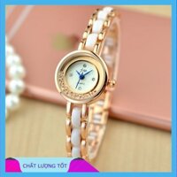 [sale88] [gg1]  Đồng hồ nữ Jw 70255 dây đá sứ mặt tròn viên đá chạy Hàng Đẹp