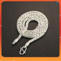 [sale88] [gg1]  ⚡ KHUYỄN MÃI ⚡ Dây chuyền bạc nam, vòng cổ nam bạc nguyên chất DCK0005 - Trang Sức TNJ