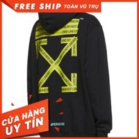 [🔥SALE]⚡️[BIG SALE] Áo Nỉ Có Mũ Nam Nữ Áo Hoodie Off White Firetape Hoodie Jacket